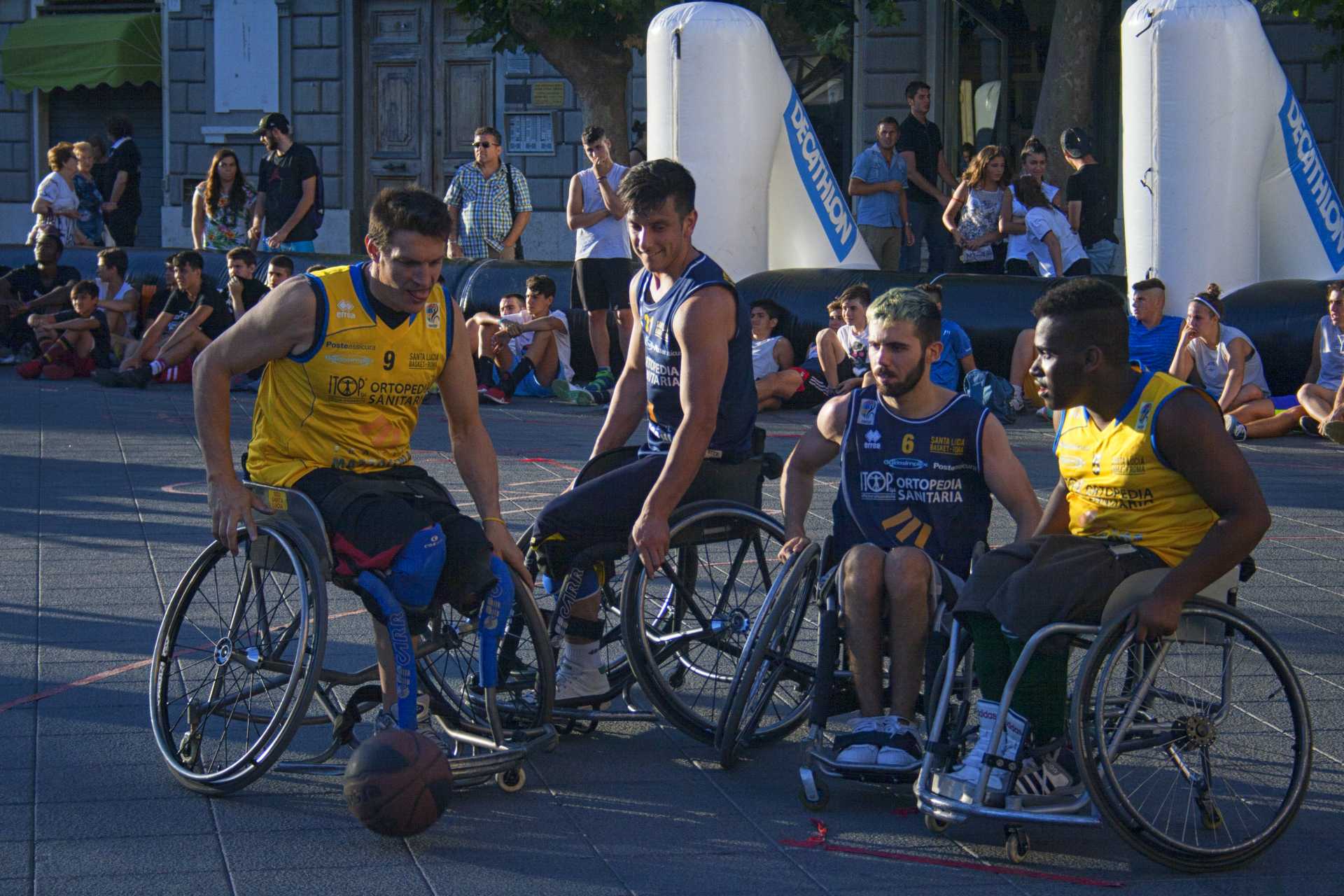 In.To. Rome, Togheter We Stand: Basketball and Wheelchair Basketball